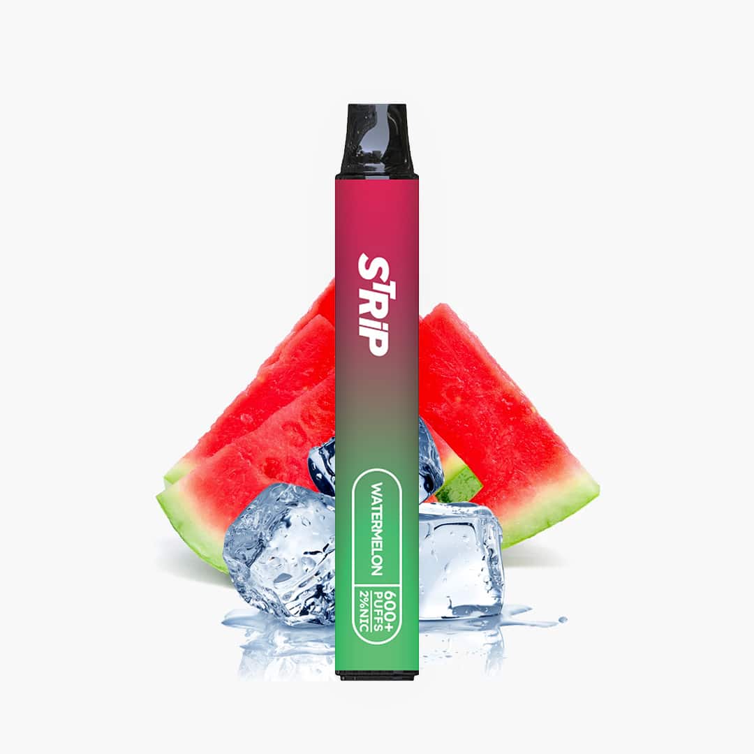 strip iced watermelon wassermelone