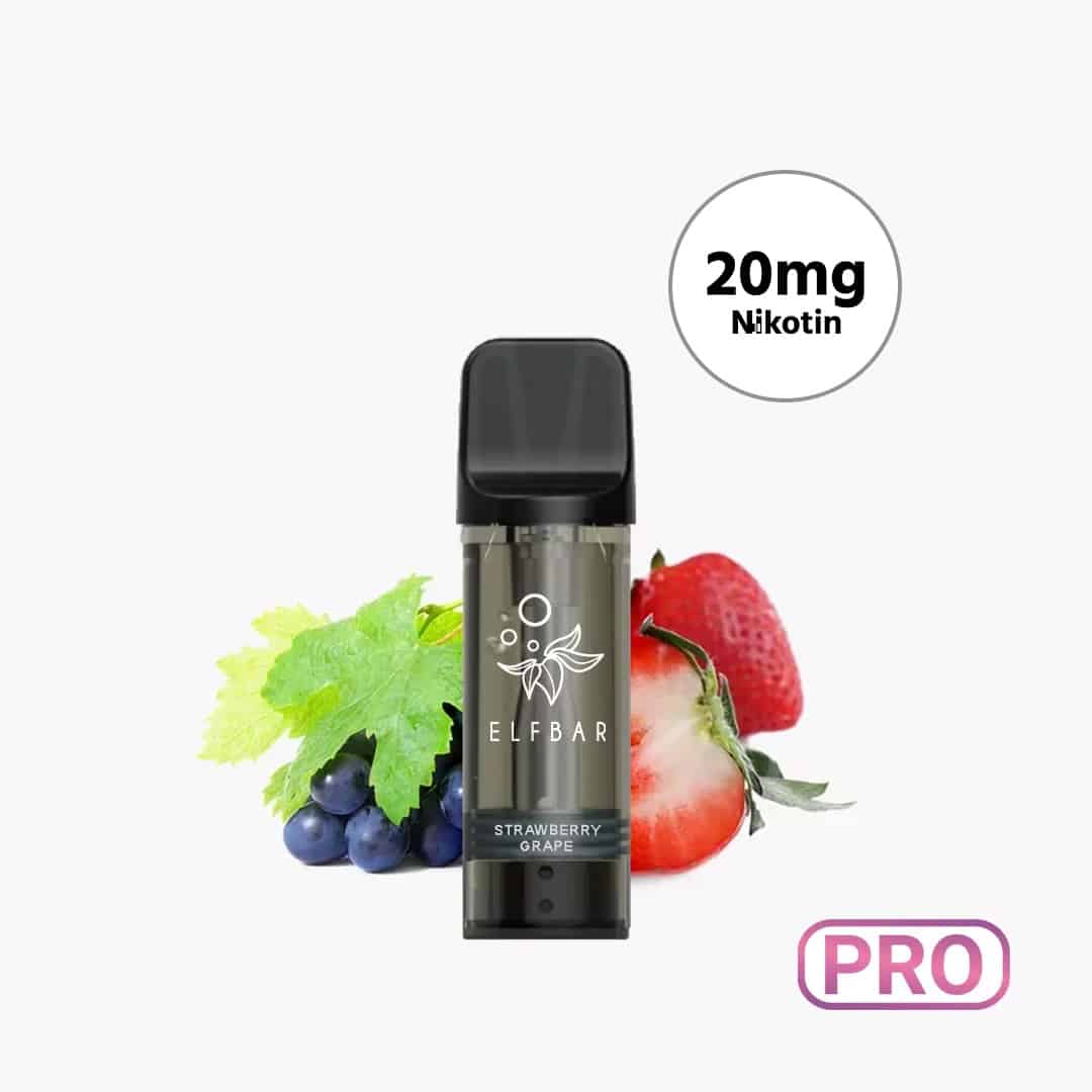 elfbar elfa pro pods uva fragola 2 ex