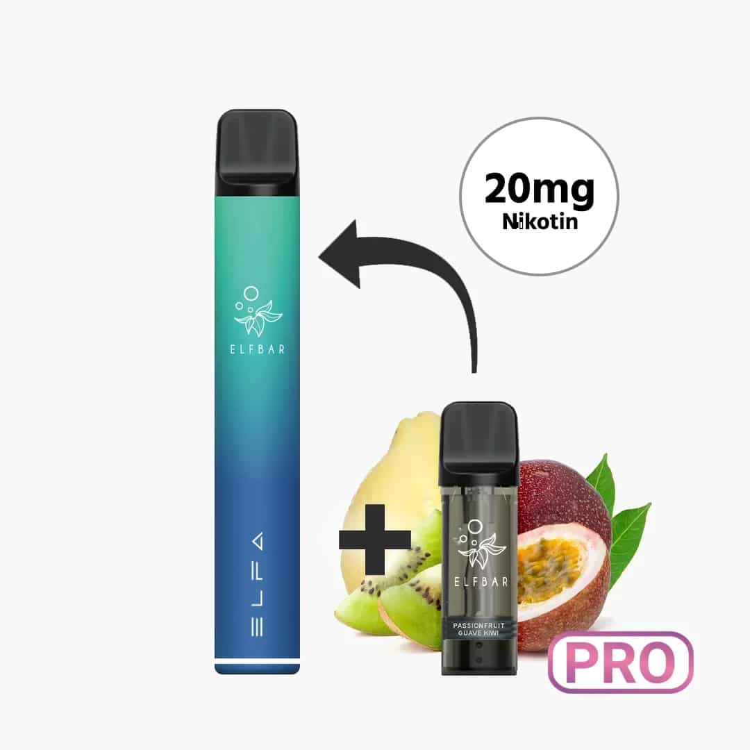 elfbar elfa pro starter kit blu aurora