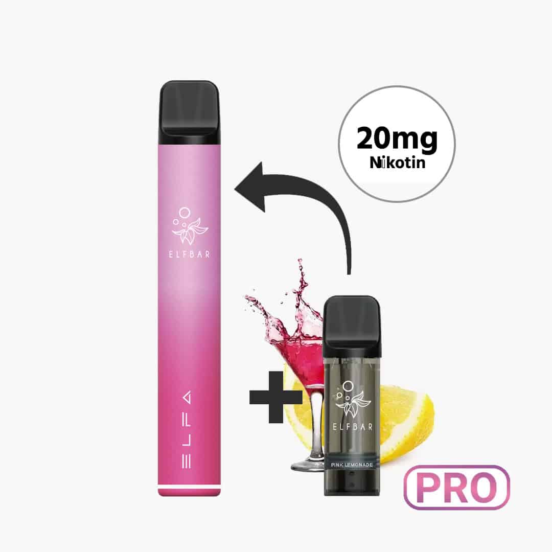 elfbar elfa pro starter kit rosa aurora 1