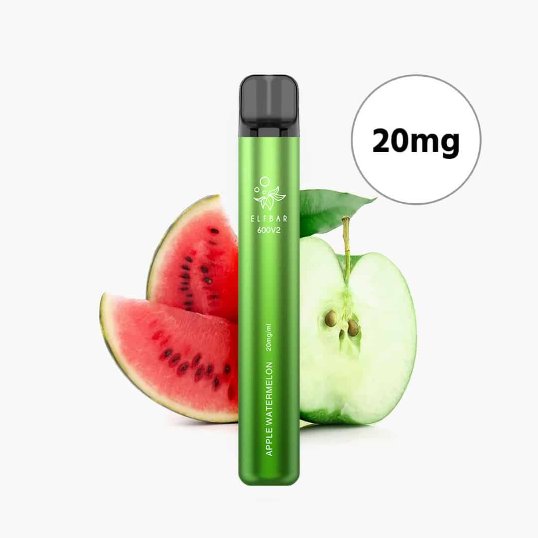 elfbar 600 v2 apple watermelon pomme pastèque