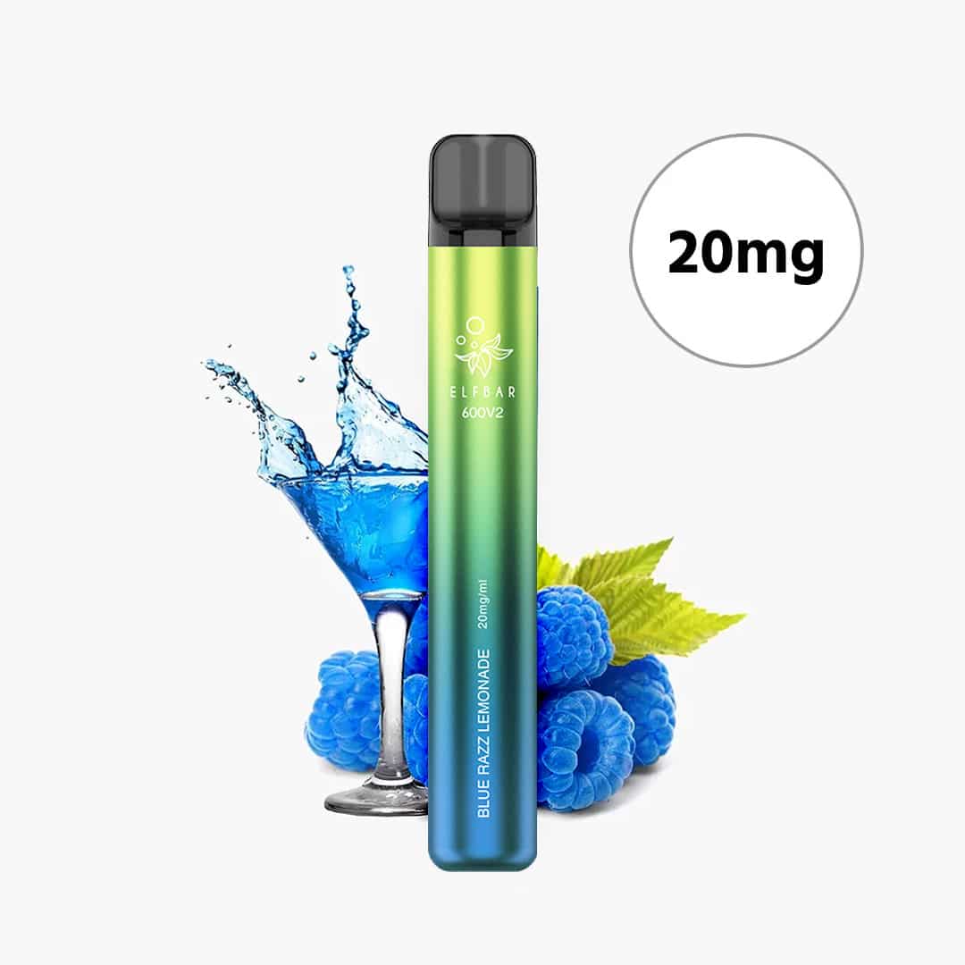 elfbar 600 v2 limonata blu razz limonata lampone