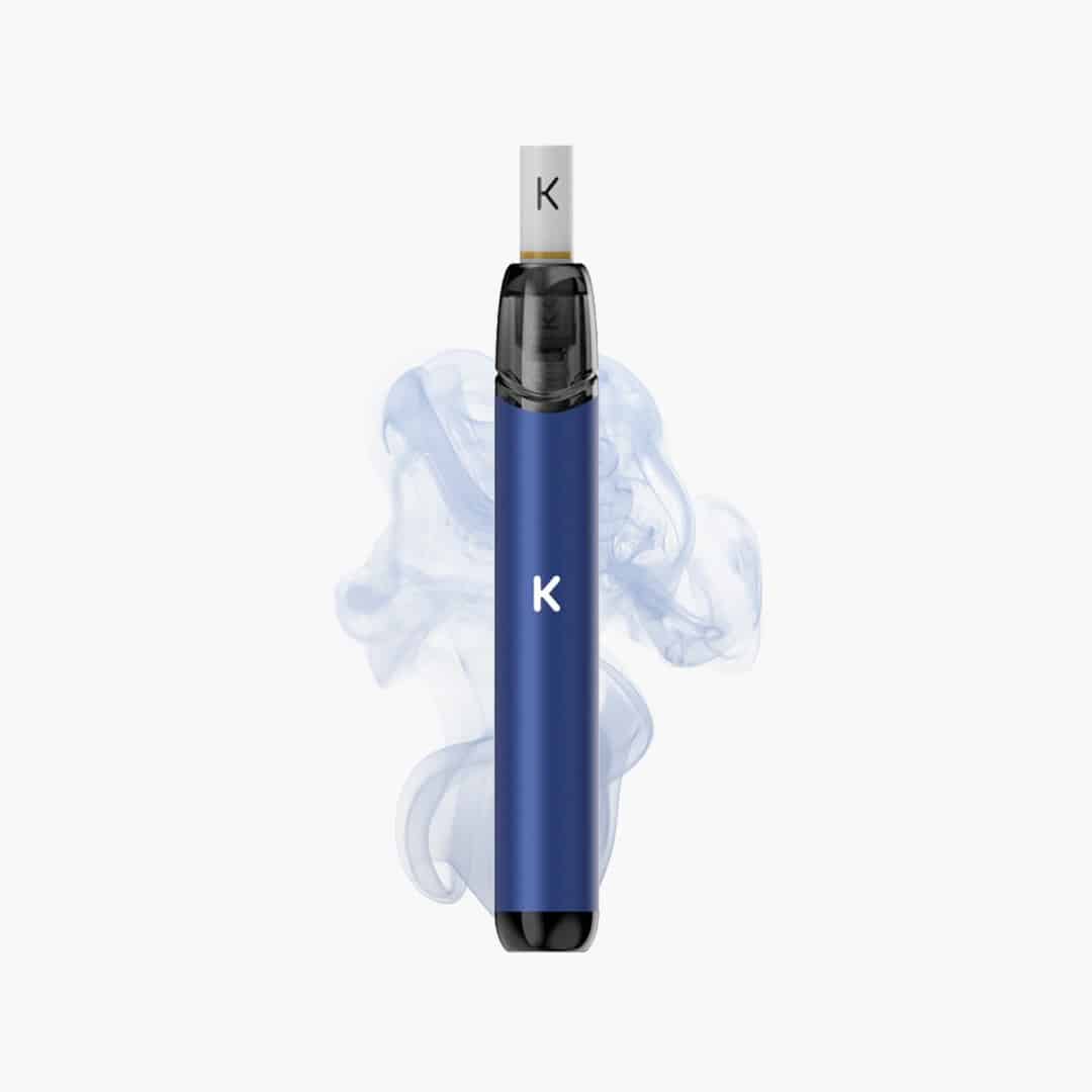 kiwi pen navy blue bleu e-cigarette