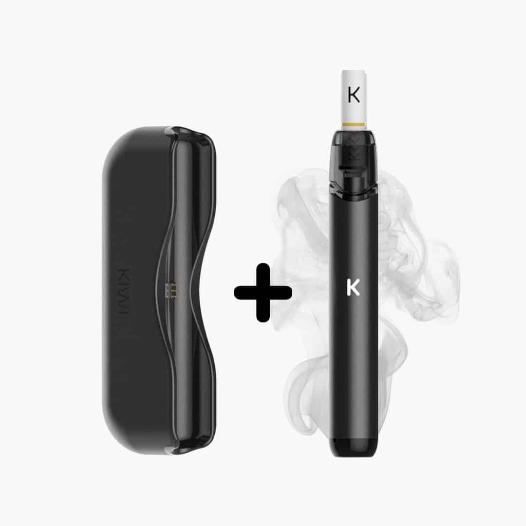 kiwi starter kit iron gate black e cigarette powerbank