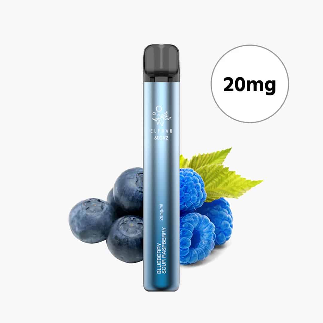 elfbar 600 v2 blue sour raspberry blaue himbeeren