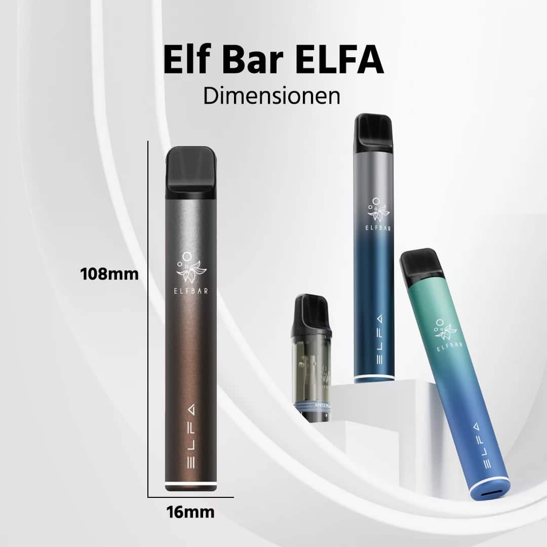 elfbar elfa pro starter kit twilight brown inkl 1 pod cola groesse