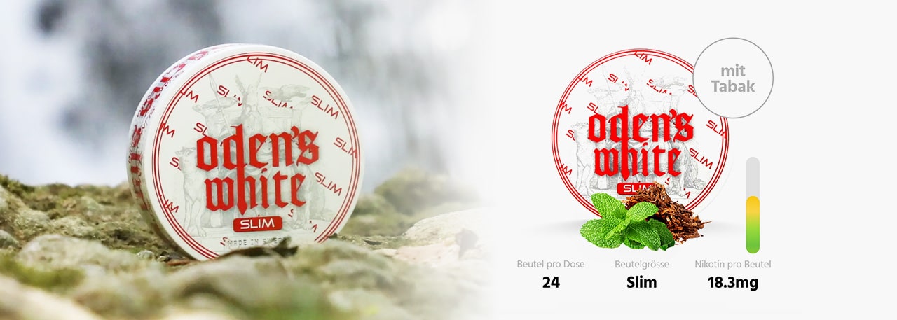 quelle est la teneur en nicotine du snus d'oden ?