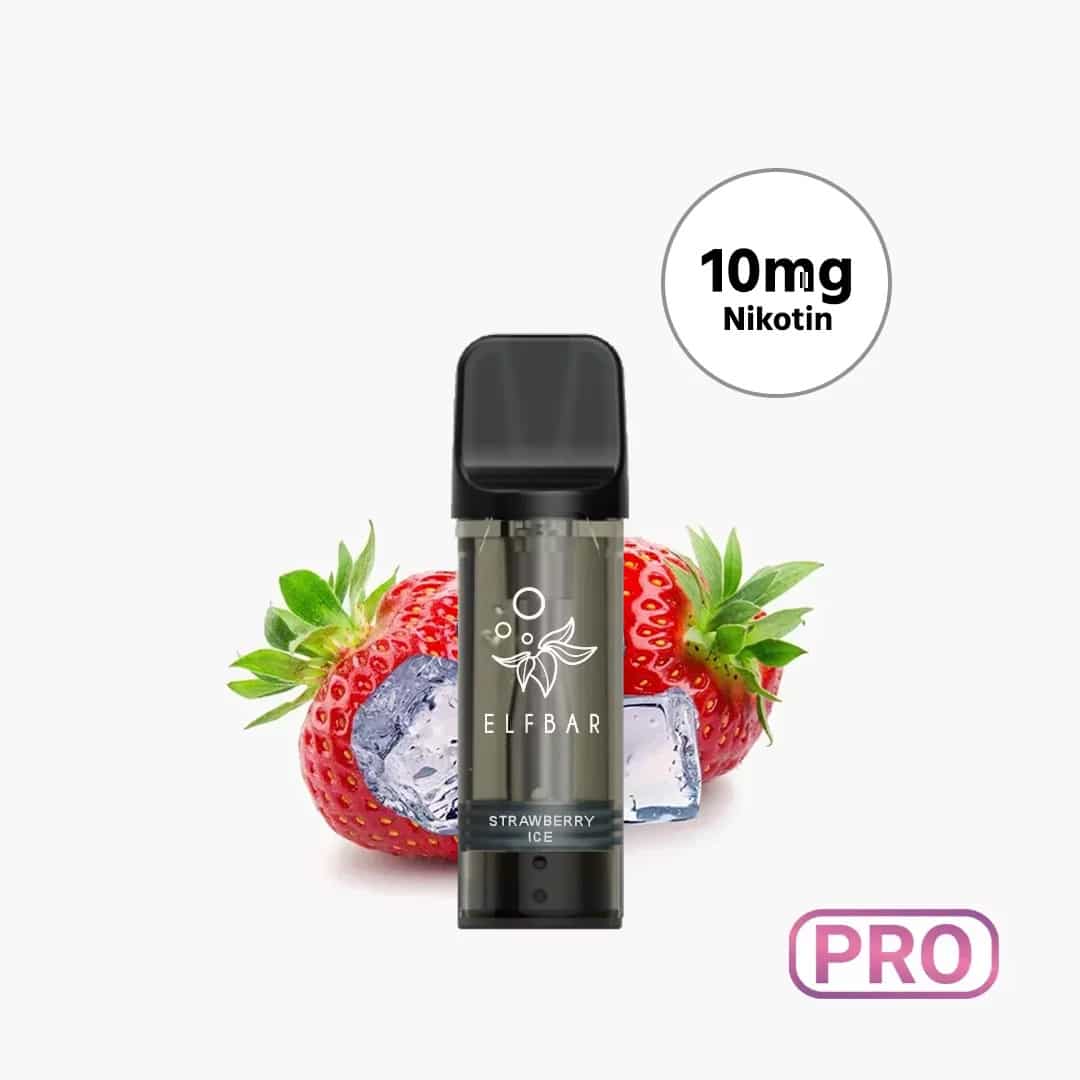 elfbar elfa pro cialde 10mg fragola ghiaccio 2 ex