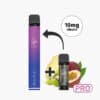 elfbar elfa pro starter kit 10mg aurora purple inkl 1 pod kiwi passionfruit guava