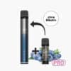 elfbar elfa pro starter kit nikotinfrei twillight blue inkl 1 pod blueberry