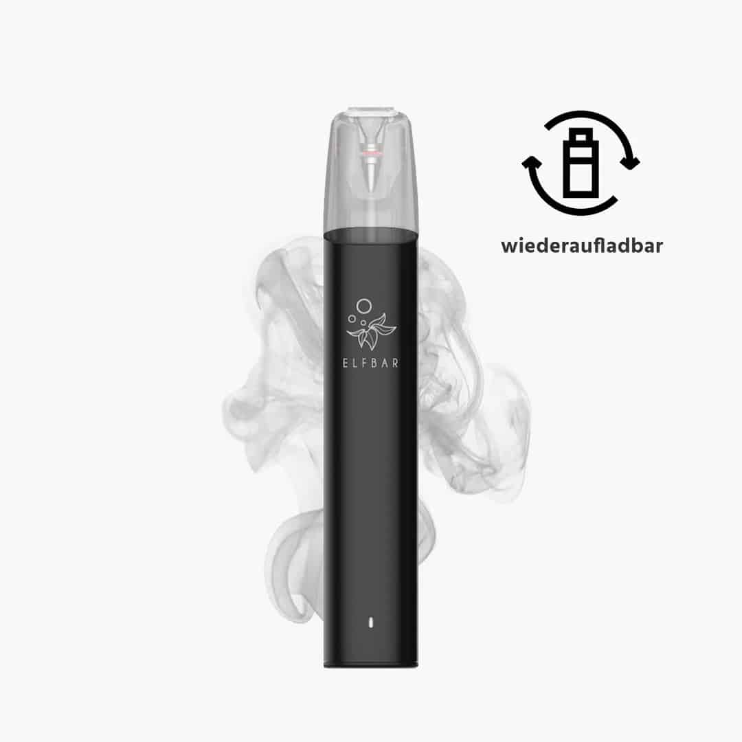 elfbar mate 500 black akku ohne liquid pod