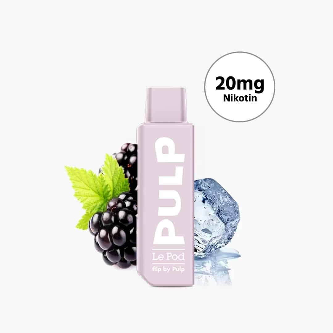 le pod flip by pulp frozen blackcurrant liquid pod 20mg