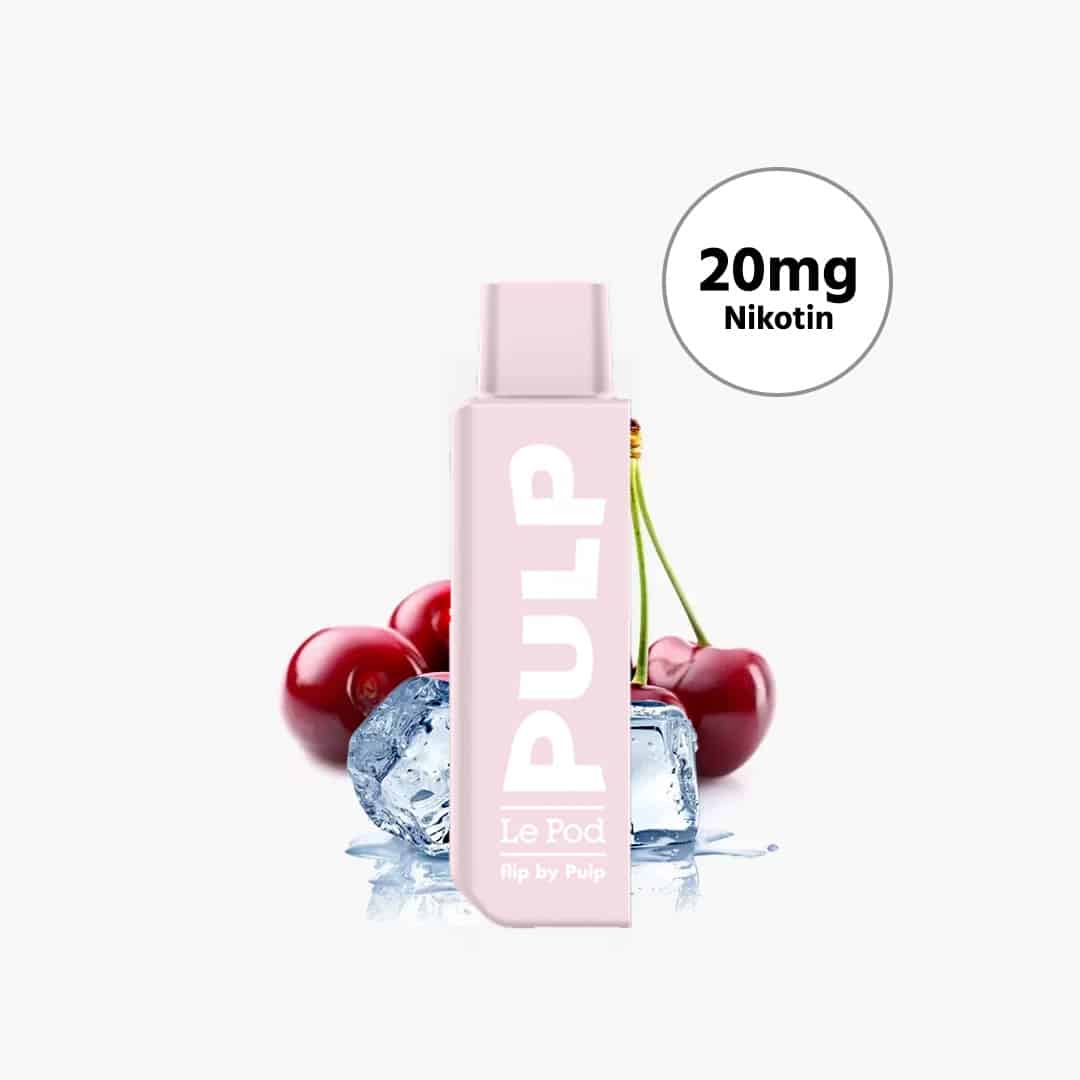 le pod flip by pulp frozen cherry liquid pod 20mg
