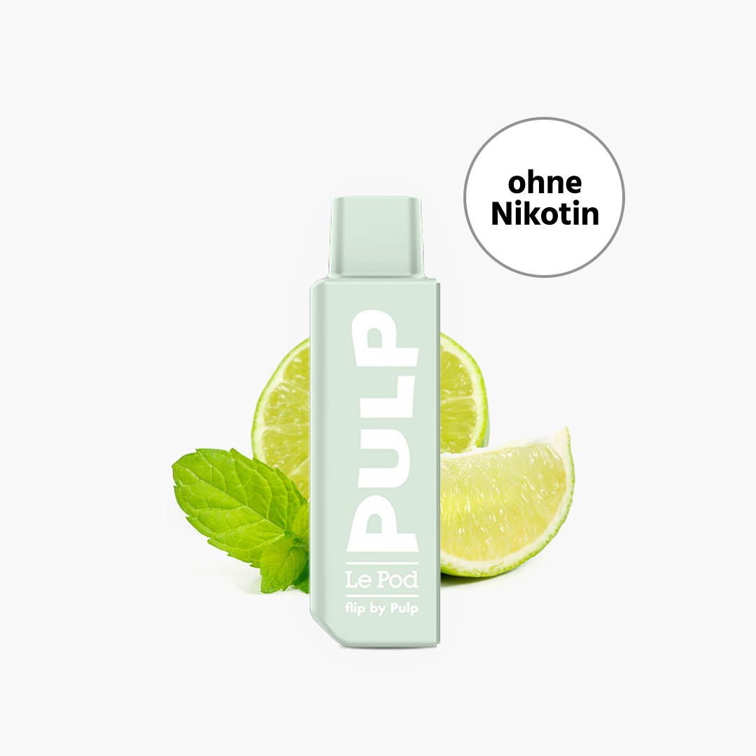 le pod flip by pulp lime mint liquid pod 0mg