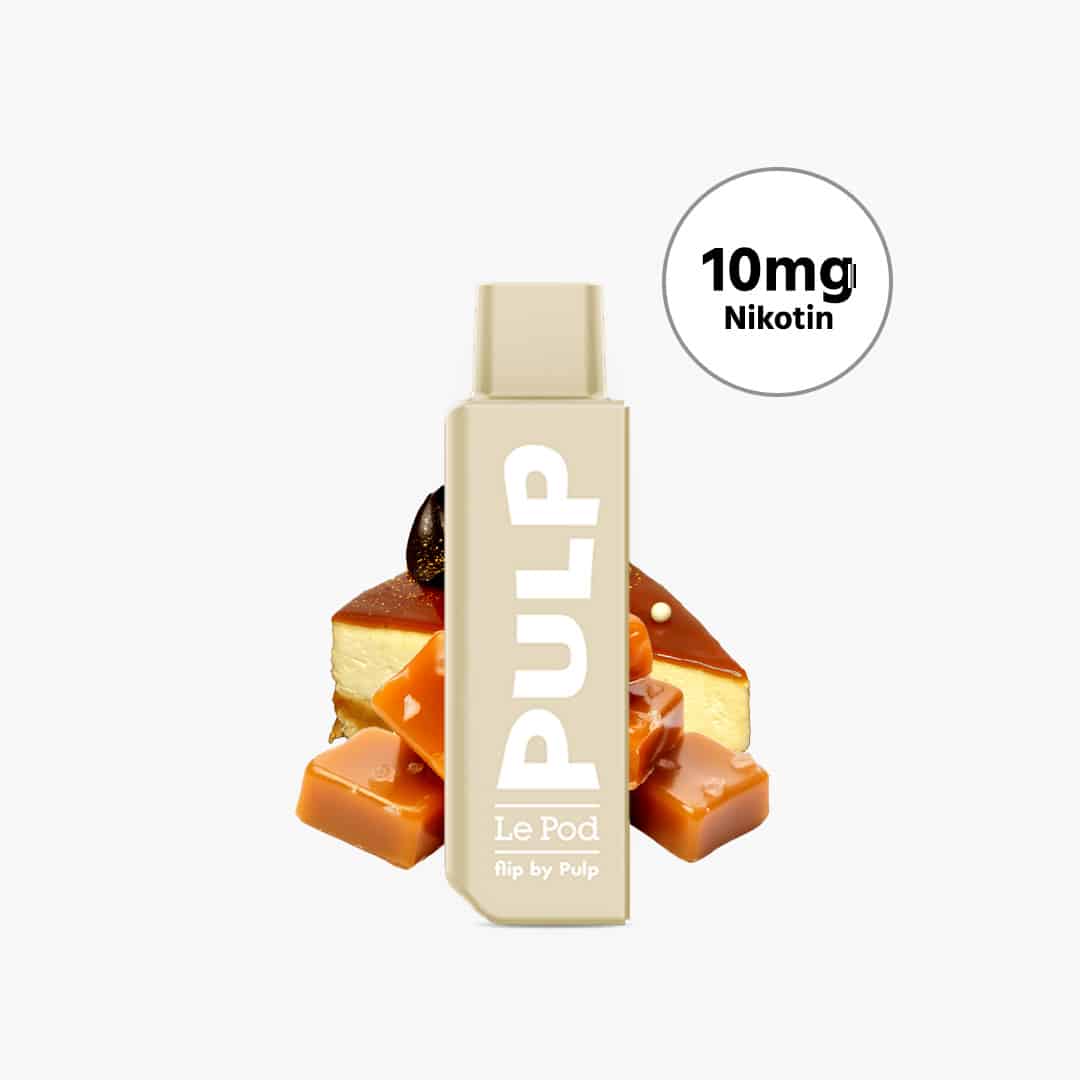 le pod flip by pulp original toffee liquid pod 10mg