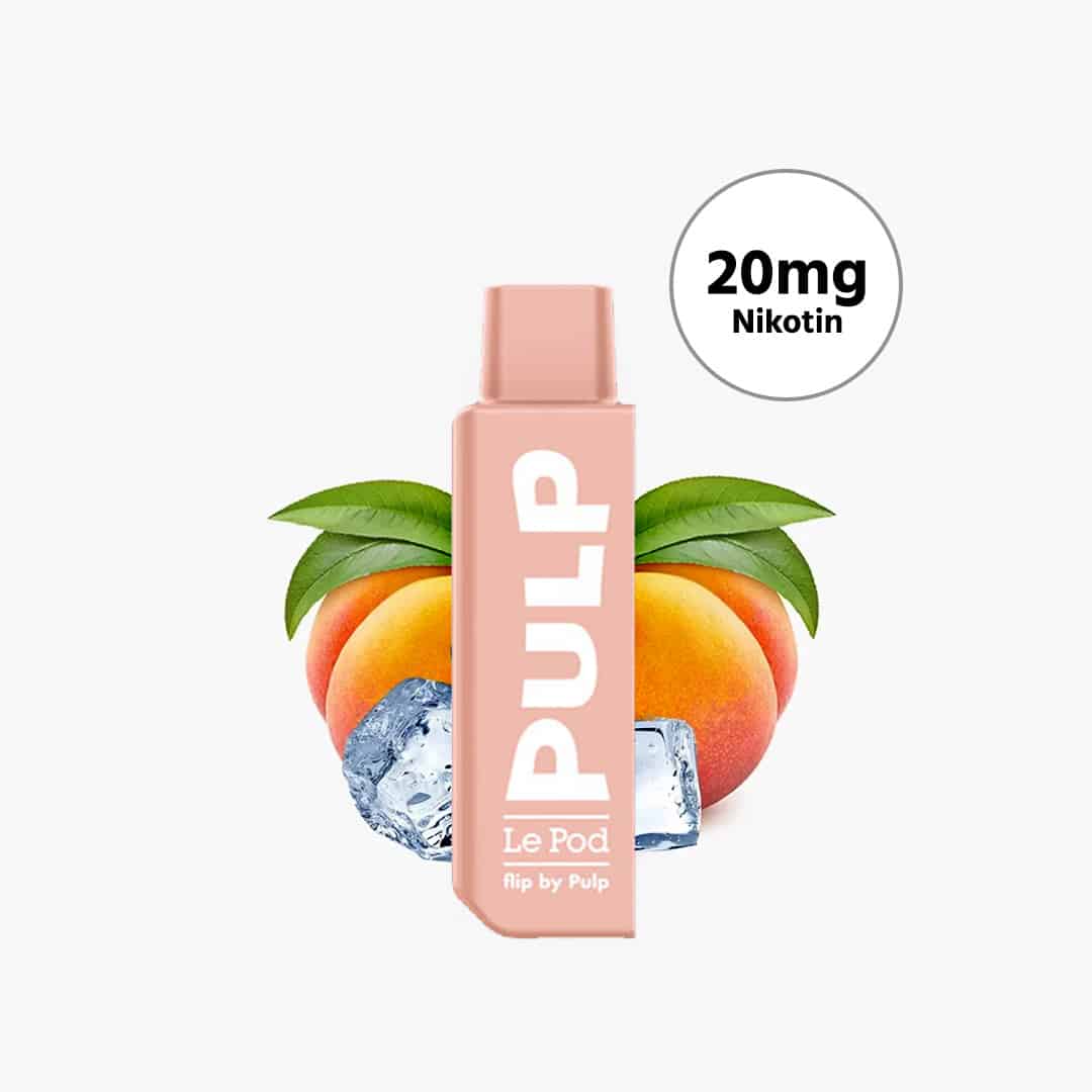 le pod flip by pulp peach tea liquid pod 20mg