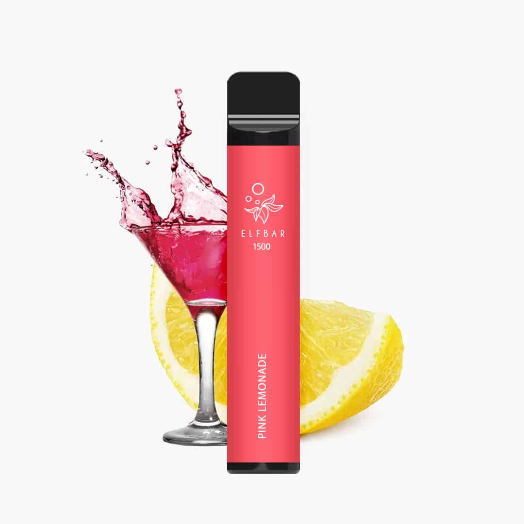 elf bar 1500 pink lemonade zitrusfruechte limonade