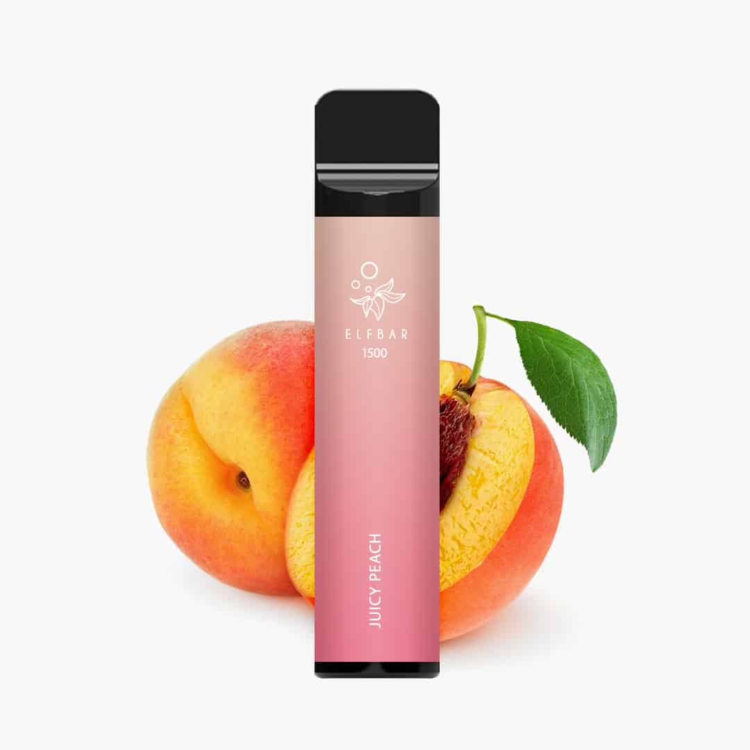 elf bar 2500 juicy peach saftiger pfirsich