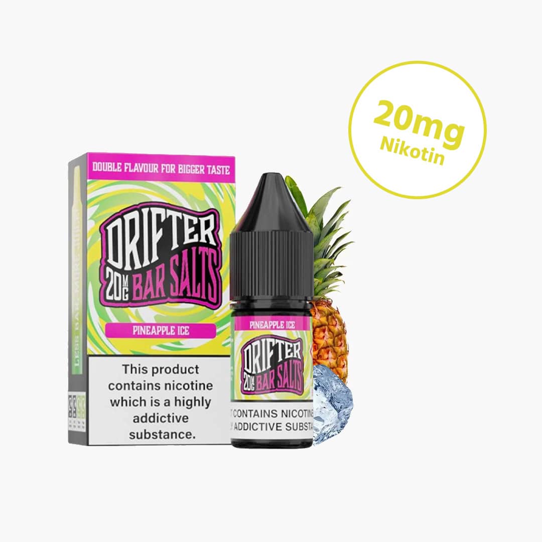 drifter bar salts ananas ice nicotina sale liquido 20mg