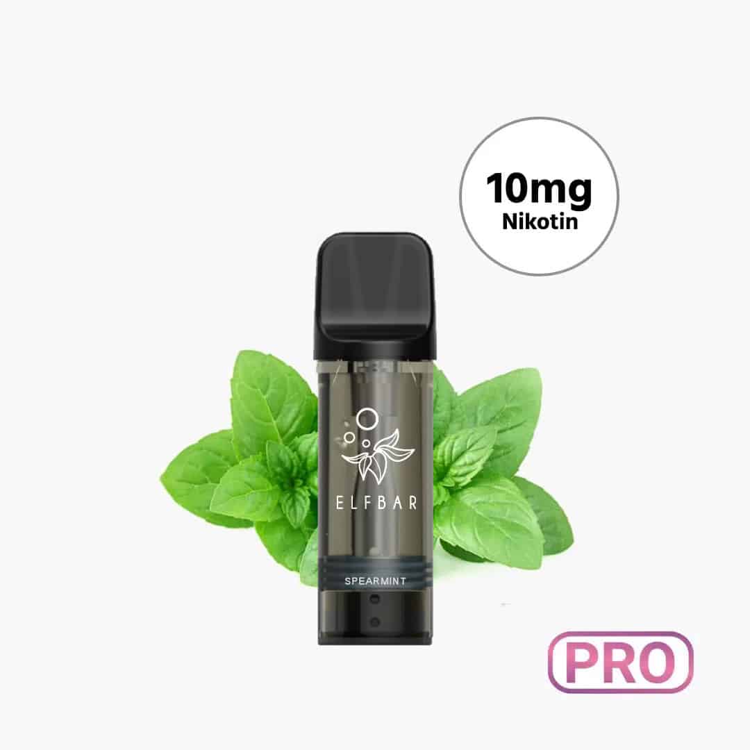 elfbar elfa pro pods 10mg spearmint 2 ex