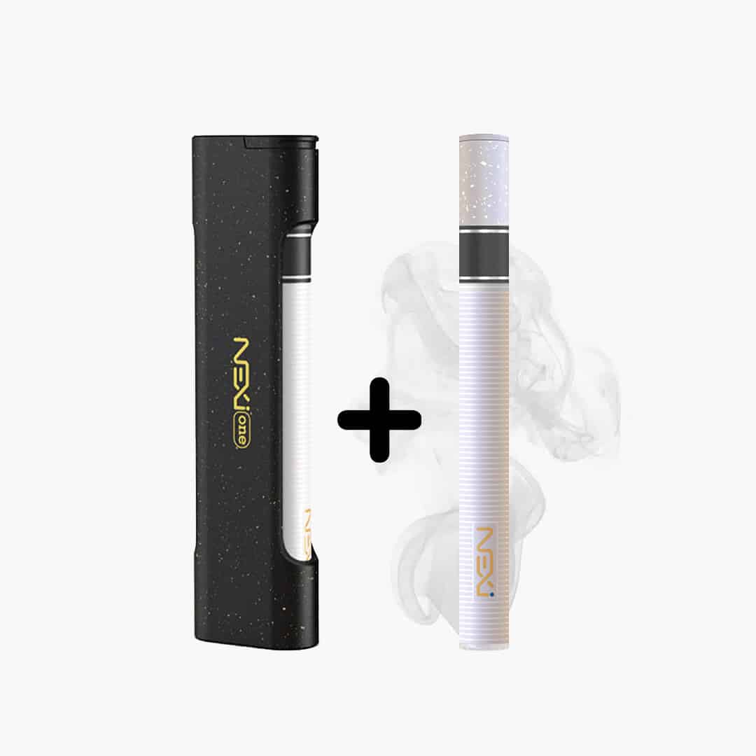 aspire nexi one kit nero splatter batteria powerbank