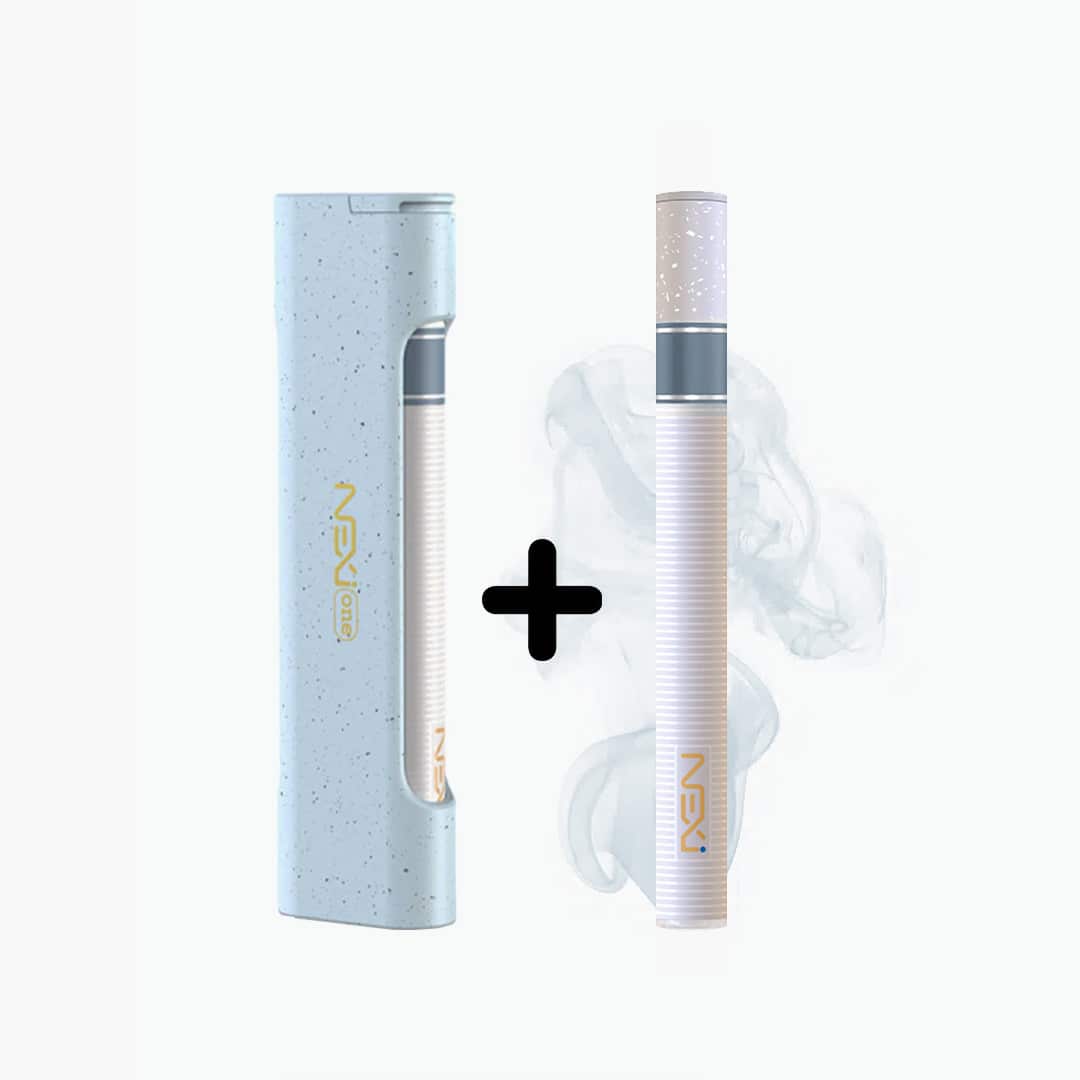 aspire nexi one kit blu splatter batteria powerbank