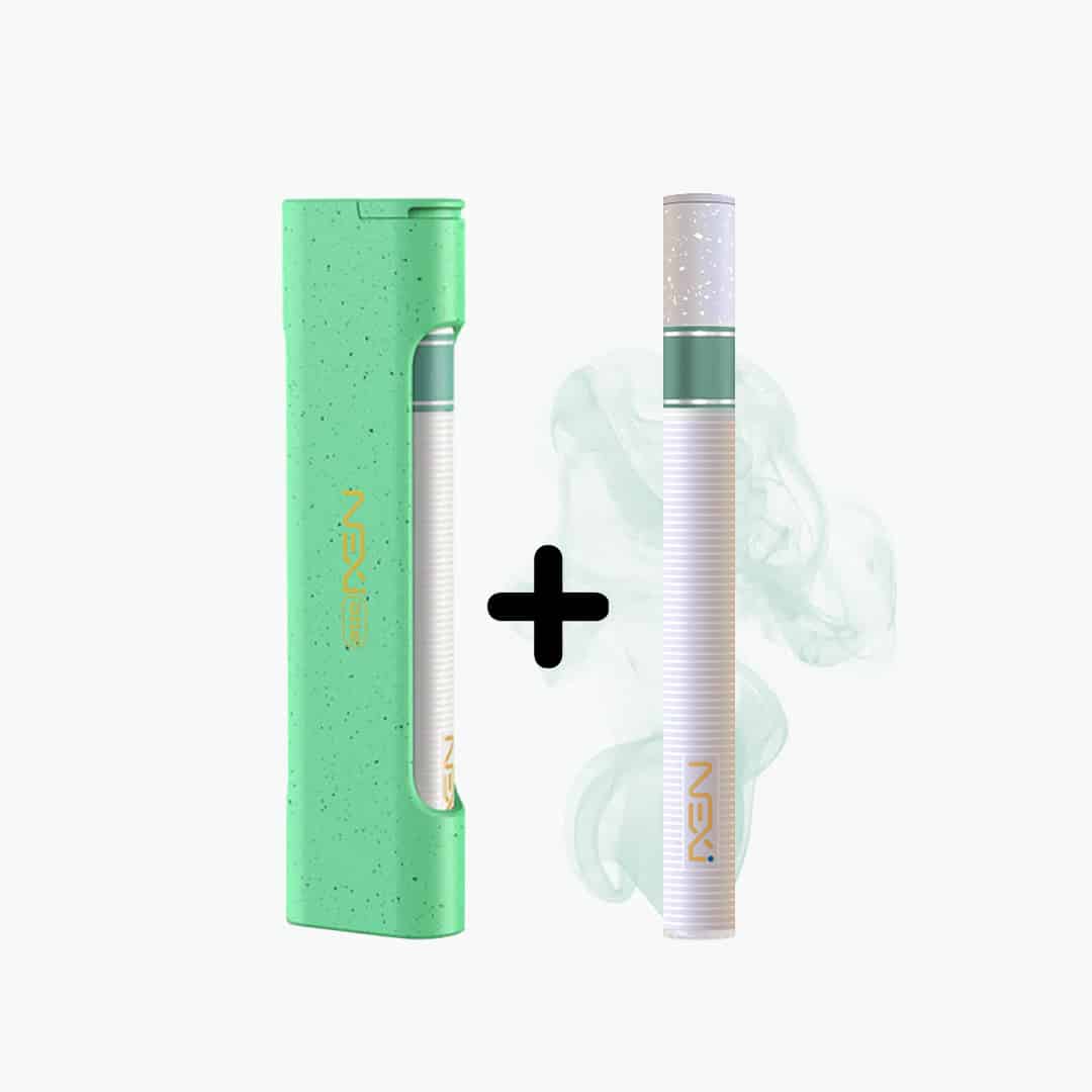 aspire nexi one kit green splatter batterie powerbank