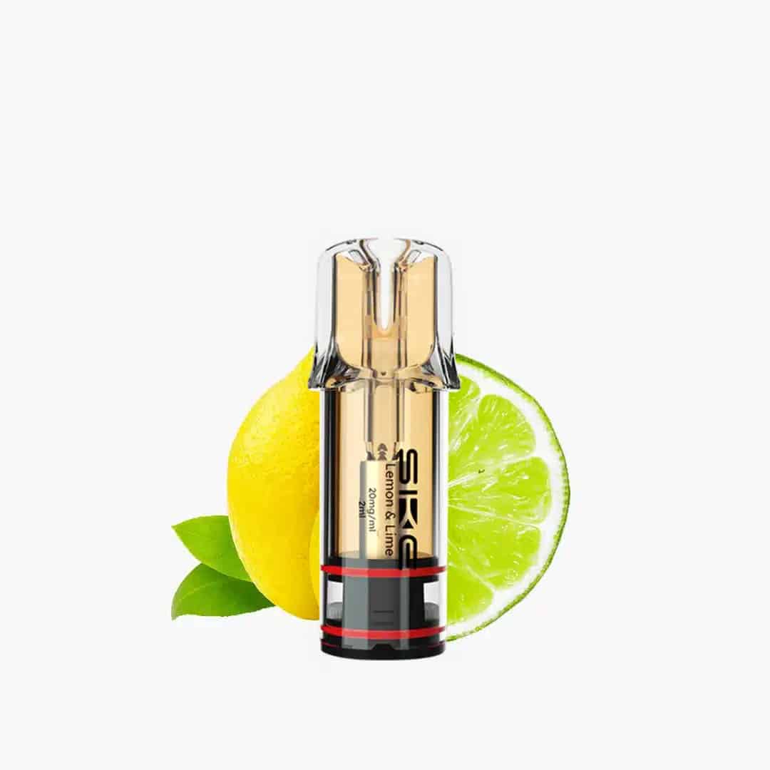 crystal plus pods lemon lime zitronen limette 2 ex