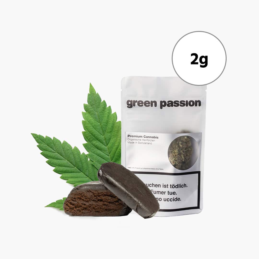 passione verde nero afgano cbd hash 2g cbd 34