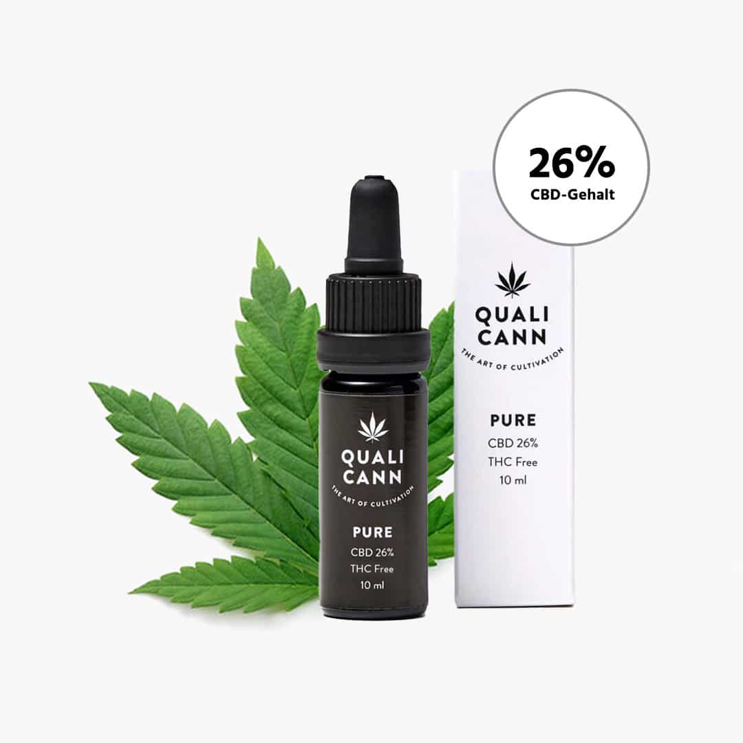 qualicann olio di cbd puro cbd 26 thc 0