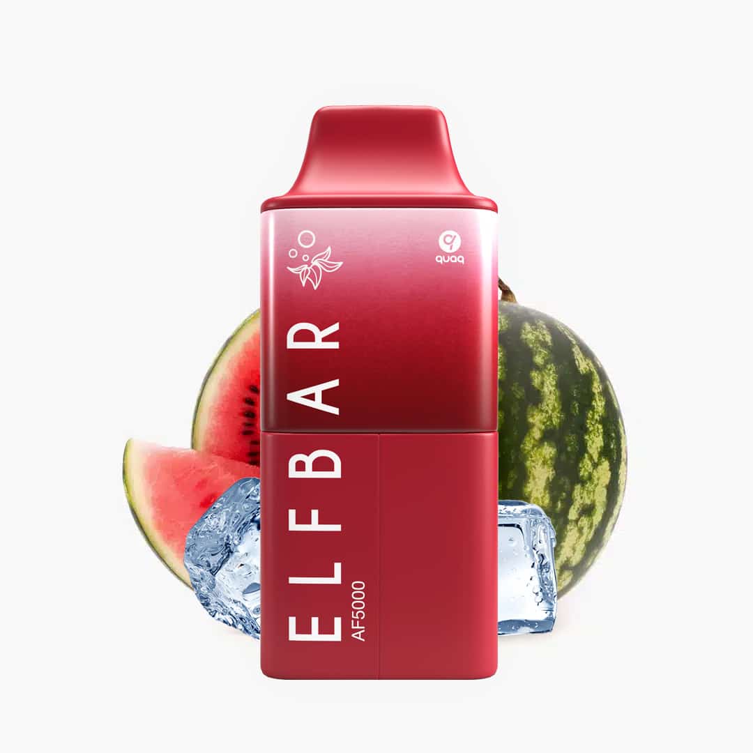 elfbar af5000 watermelon ice vape kit jusqu'à 5000 bouffées