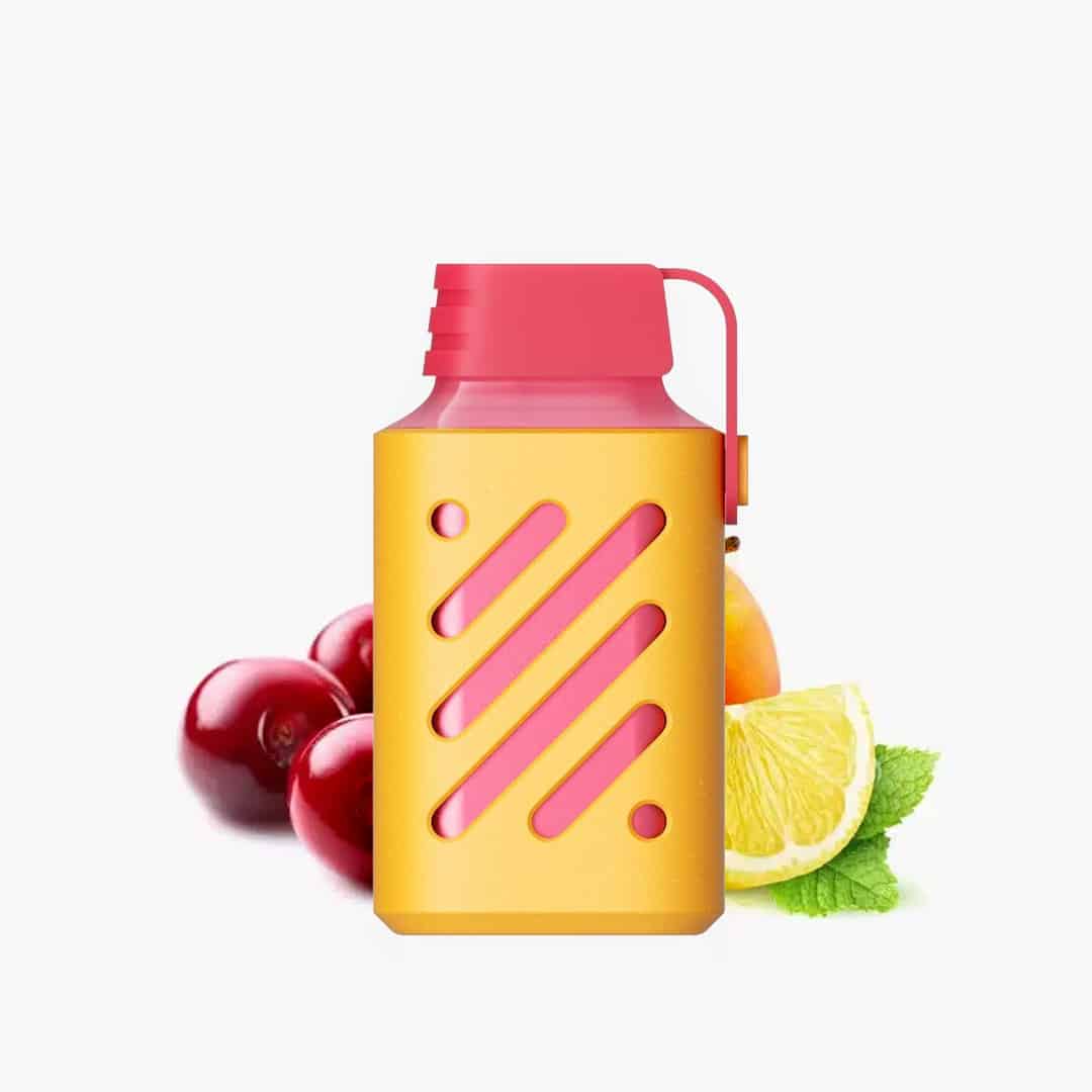 vozol gear 600 cherry peach lemon cerise pêche citron