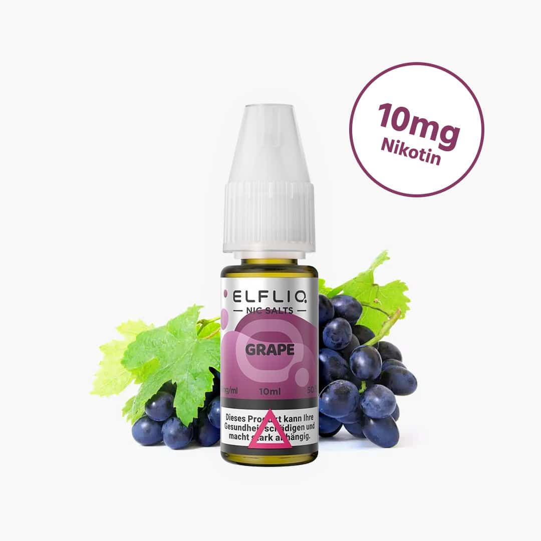 elf bar elfliq grape nikotinsalz liquid 10mg