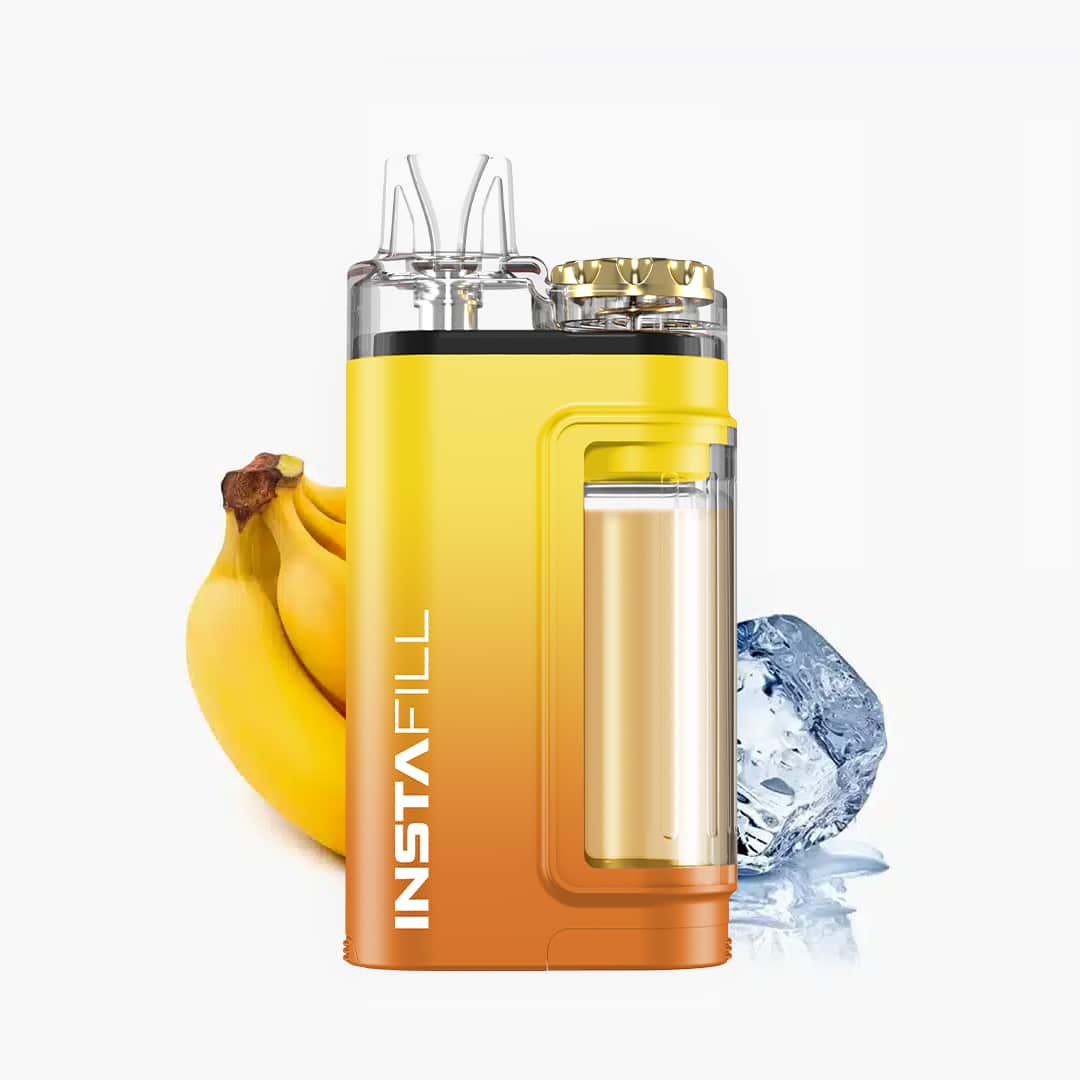 instafill banana ice cream vape kit jusqu'à 3500 ingestions