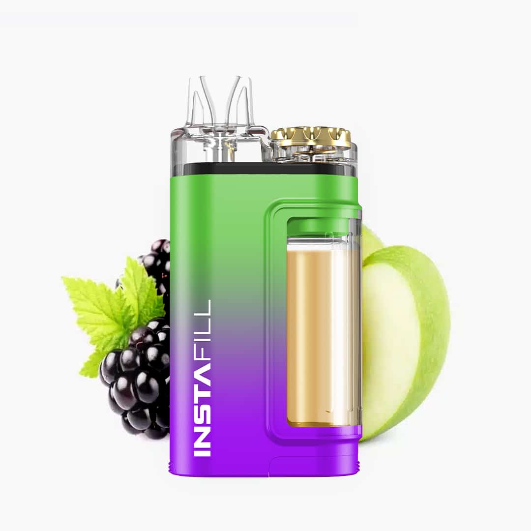 instafill blackcurrant apple vape kit jusqu'à 3500 aspirations