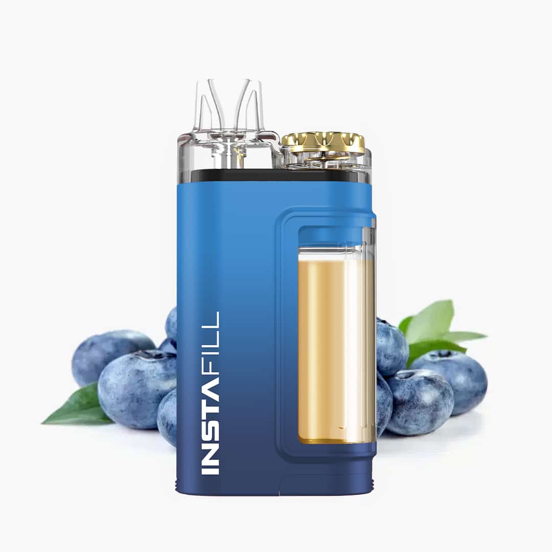 instafill blueberry fusion vape kit up to 3500 cuffs