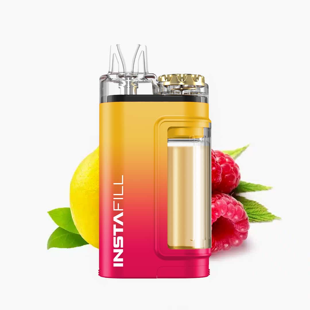 instafill raspberry lemonade vape kit bis 3500 zuege