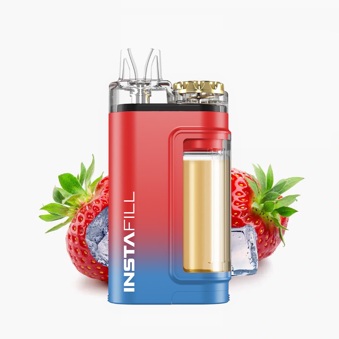 instafill strawberry ice vape kit jusqu'à 3500 aspirations