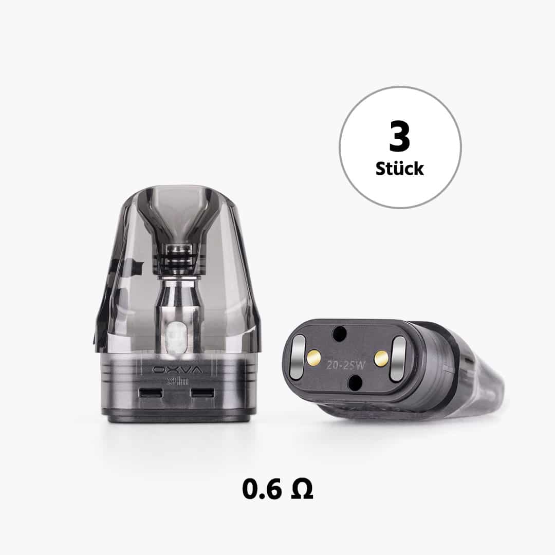 oxva xlim pro pods de rechange 2ml 3 pcs 0 6 ohms