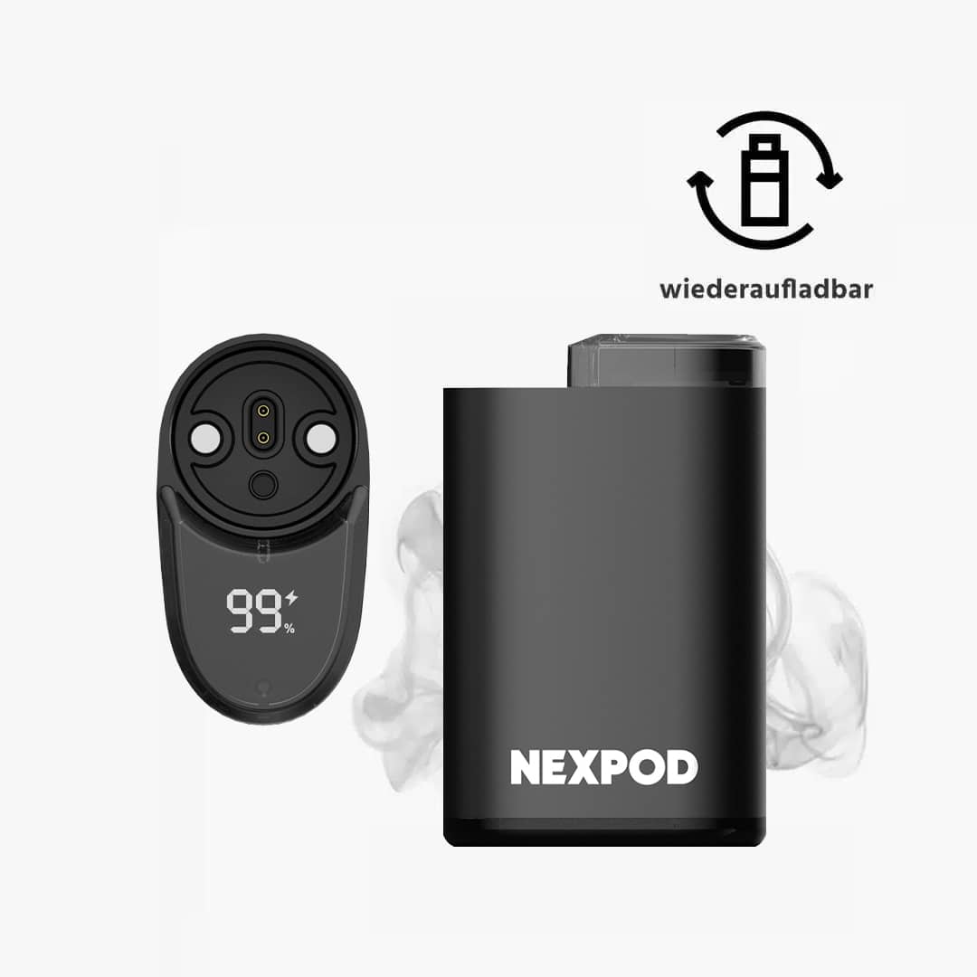 wotofo nexpod pro black partie accu sans cartouche