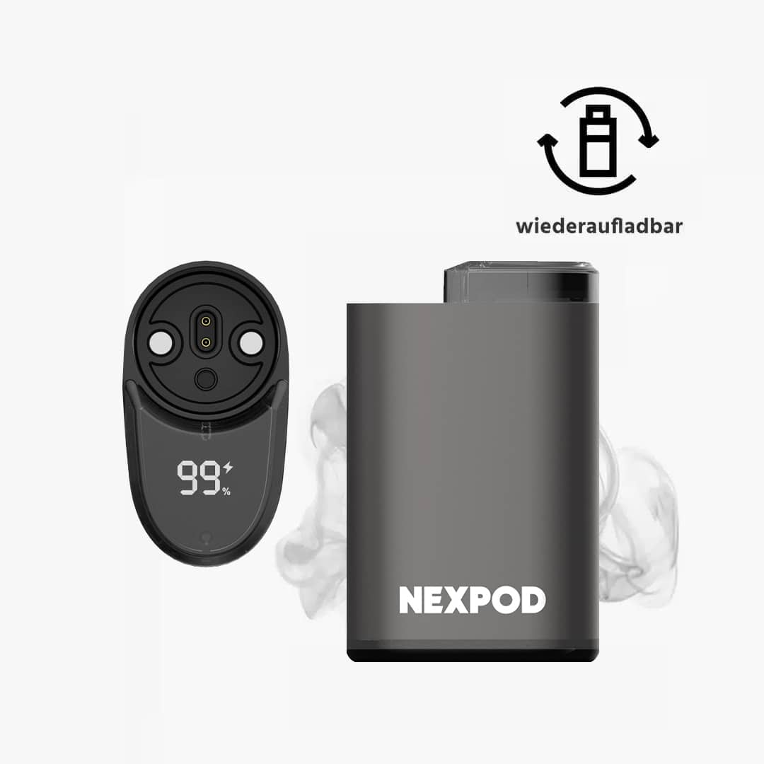 wotofo nexpod pro gun metal battery pack without cartridge