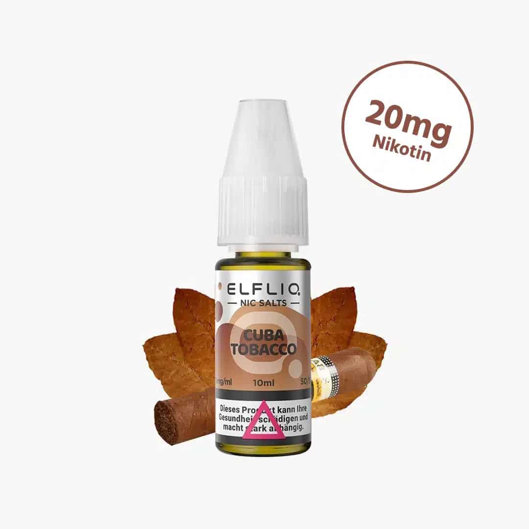 Elfliq Cuba Tobacco 20mg