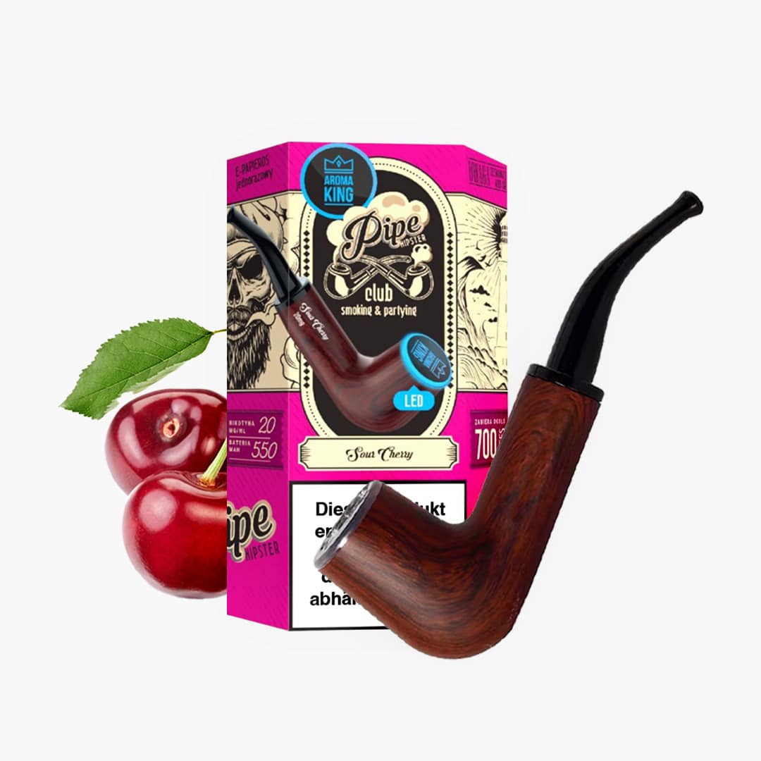 aroma king pipe sour cherry e pfeife 20mg