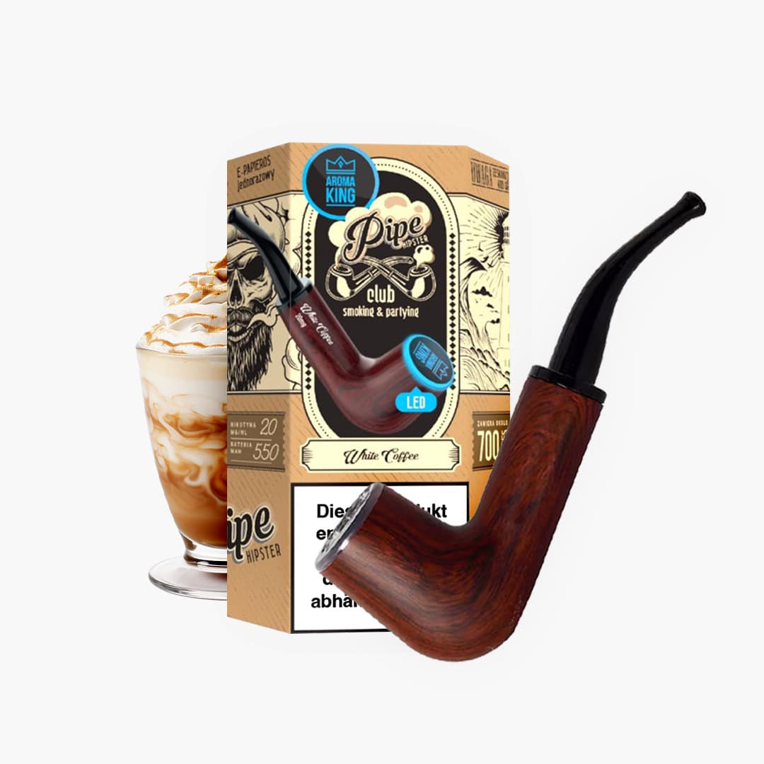 aroma king pipe caffè bianco e pipe 20mg