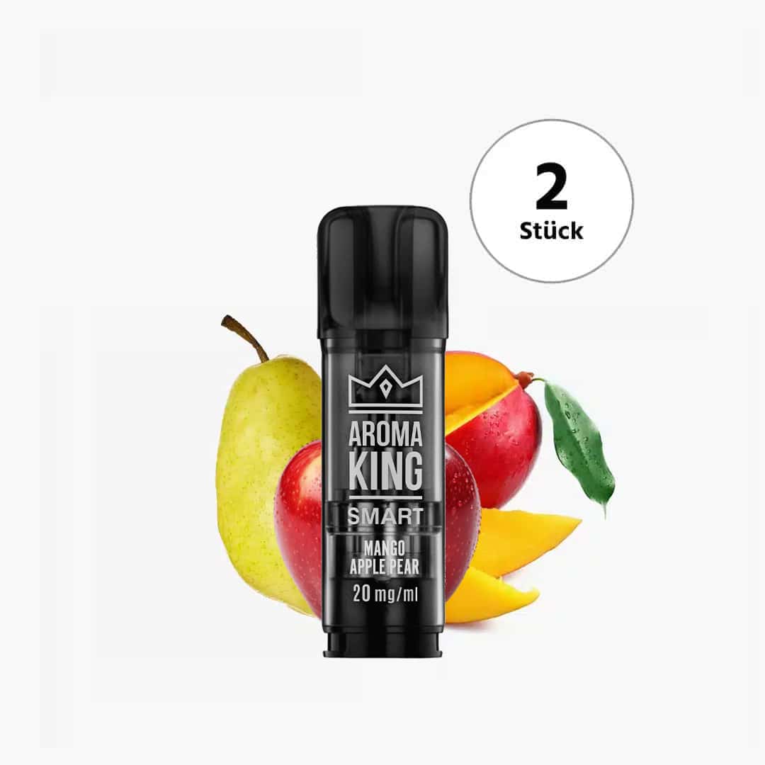 aroma king smart mangue pomme 2 dosettes de liquide