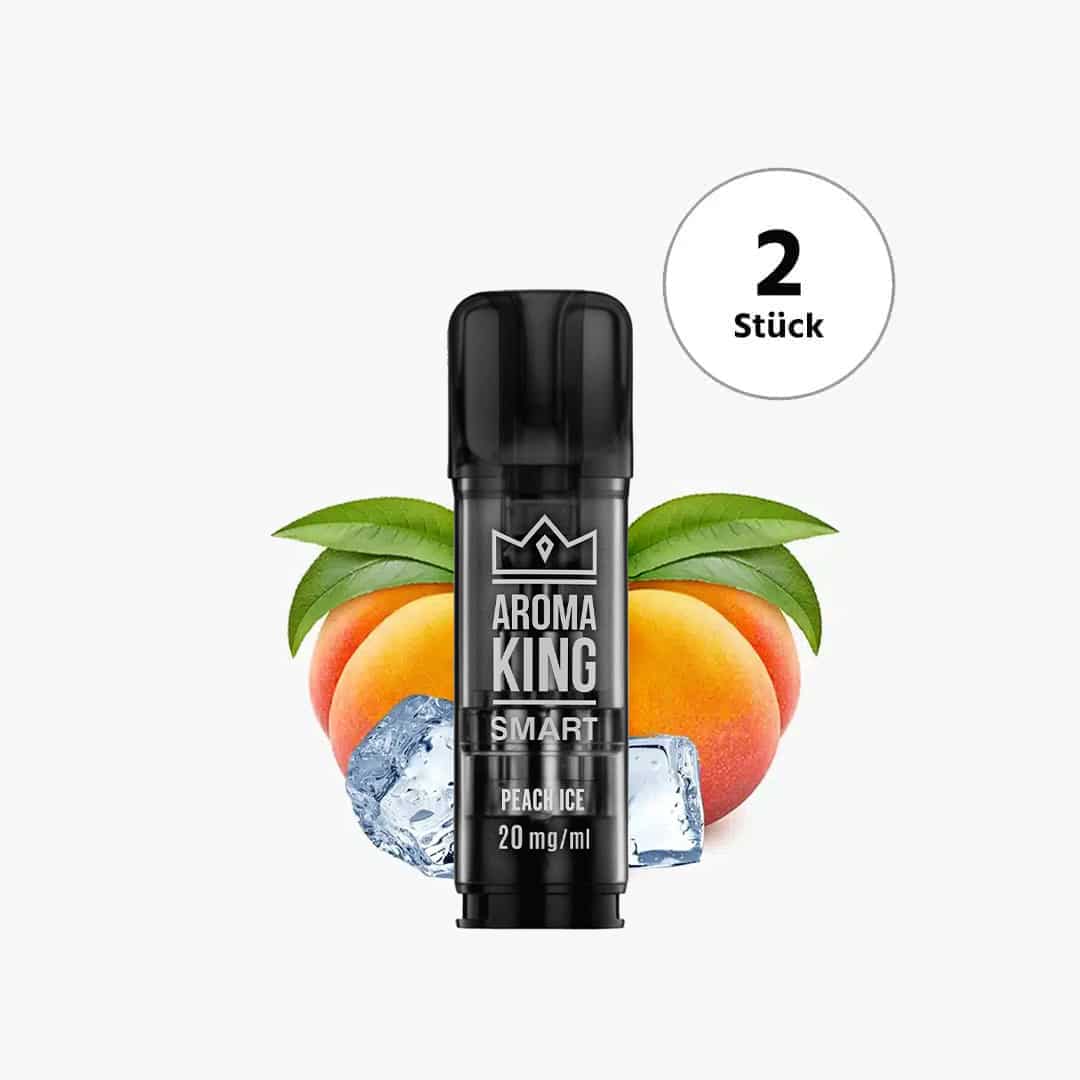 aroma king smart peach ice 2 liquid pods