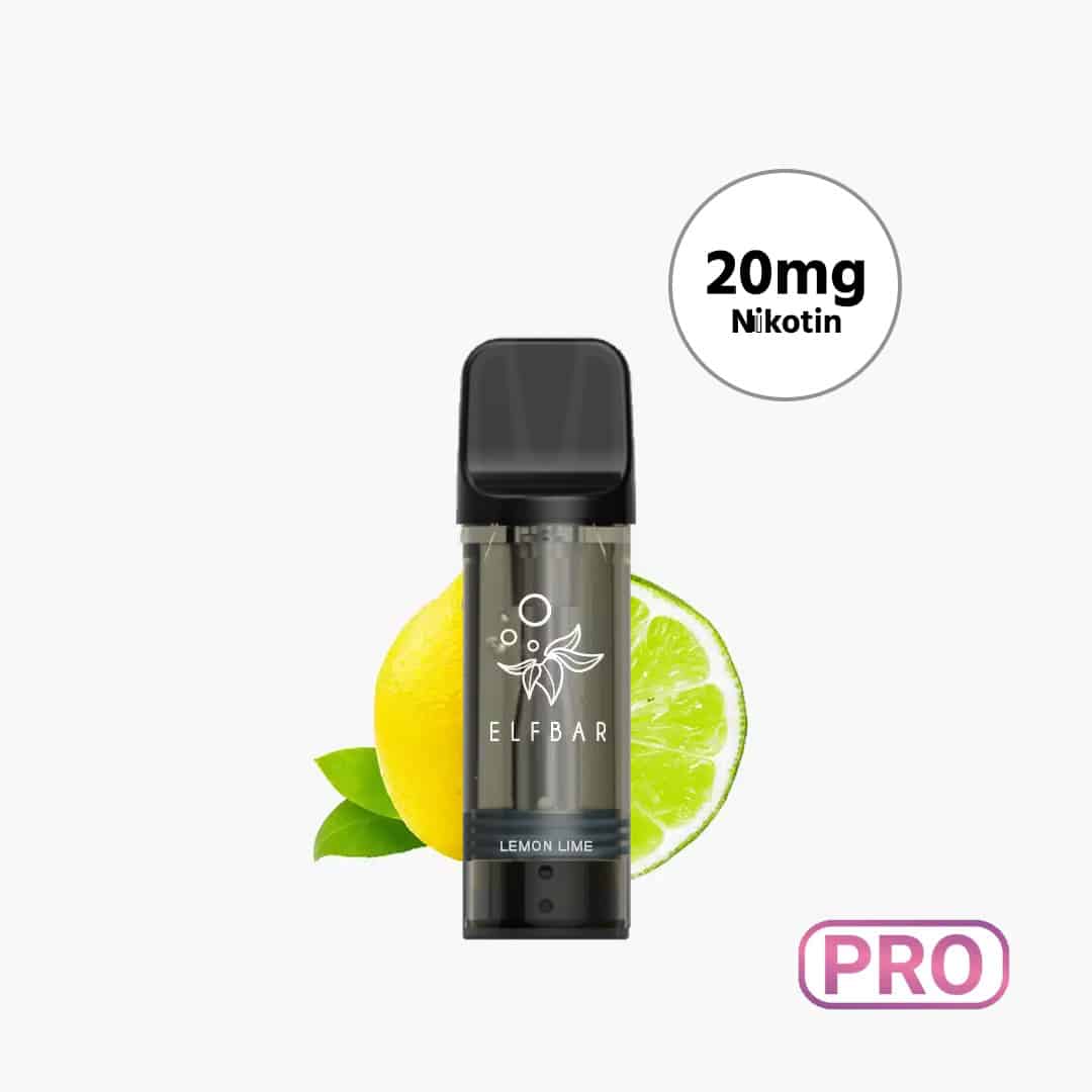 elfbar elfa pro cialde 20mg lemon lime 2 ex