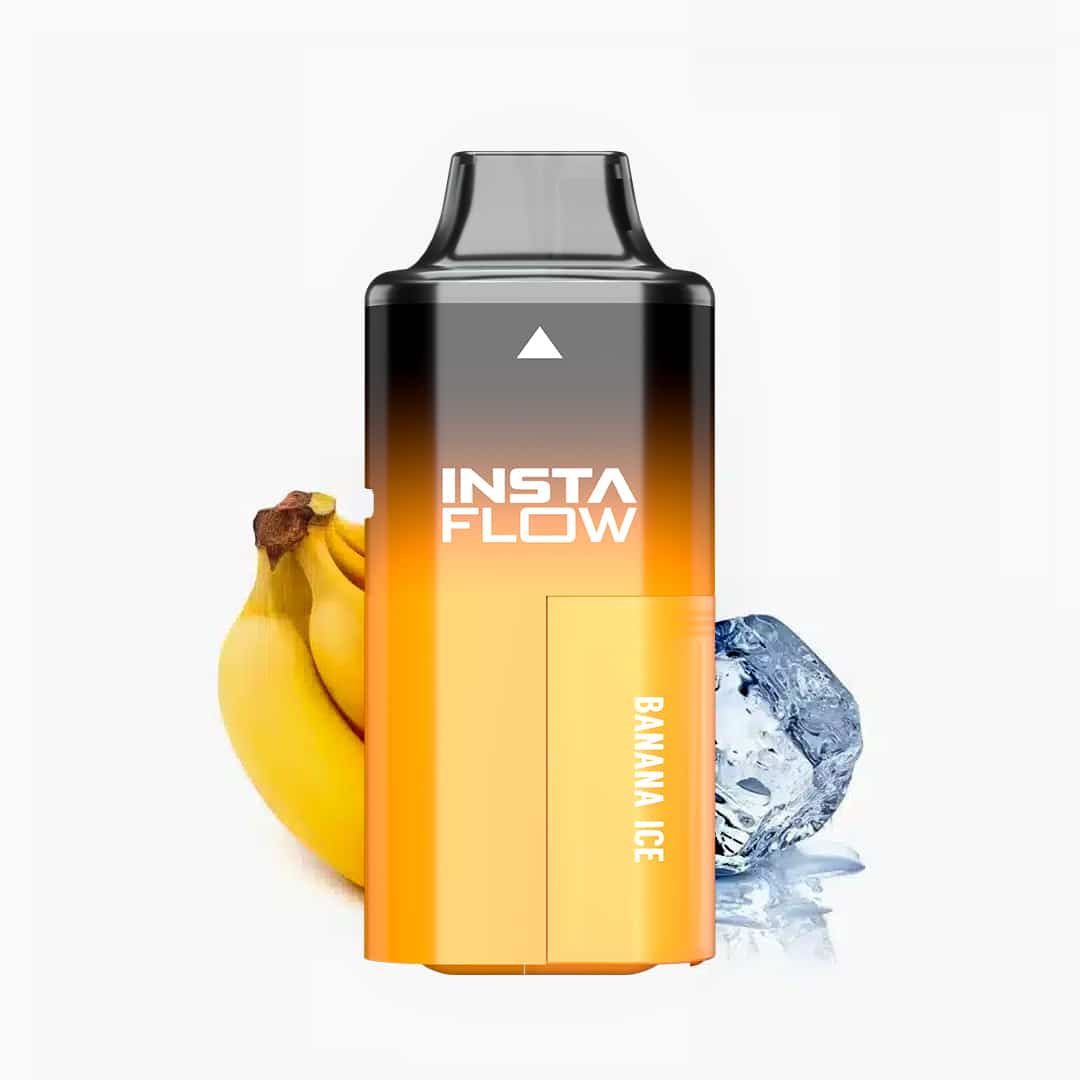 instaflow banana ice vape kit bis 5000 zuege