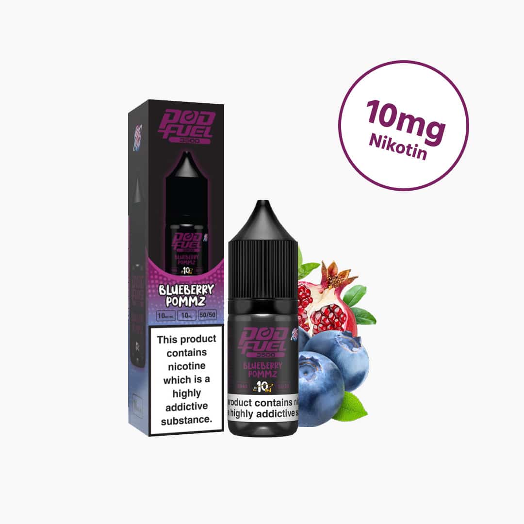 podfuel blueberry pommz nikotinsalz liquid 10mg