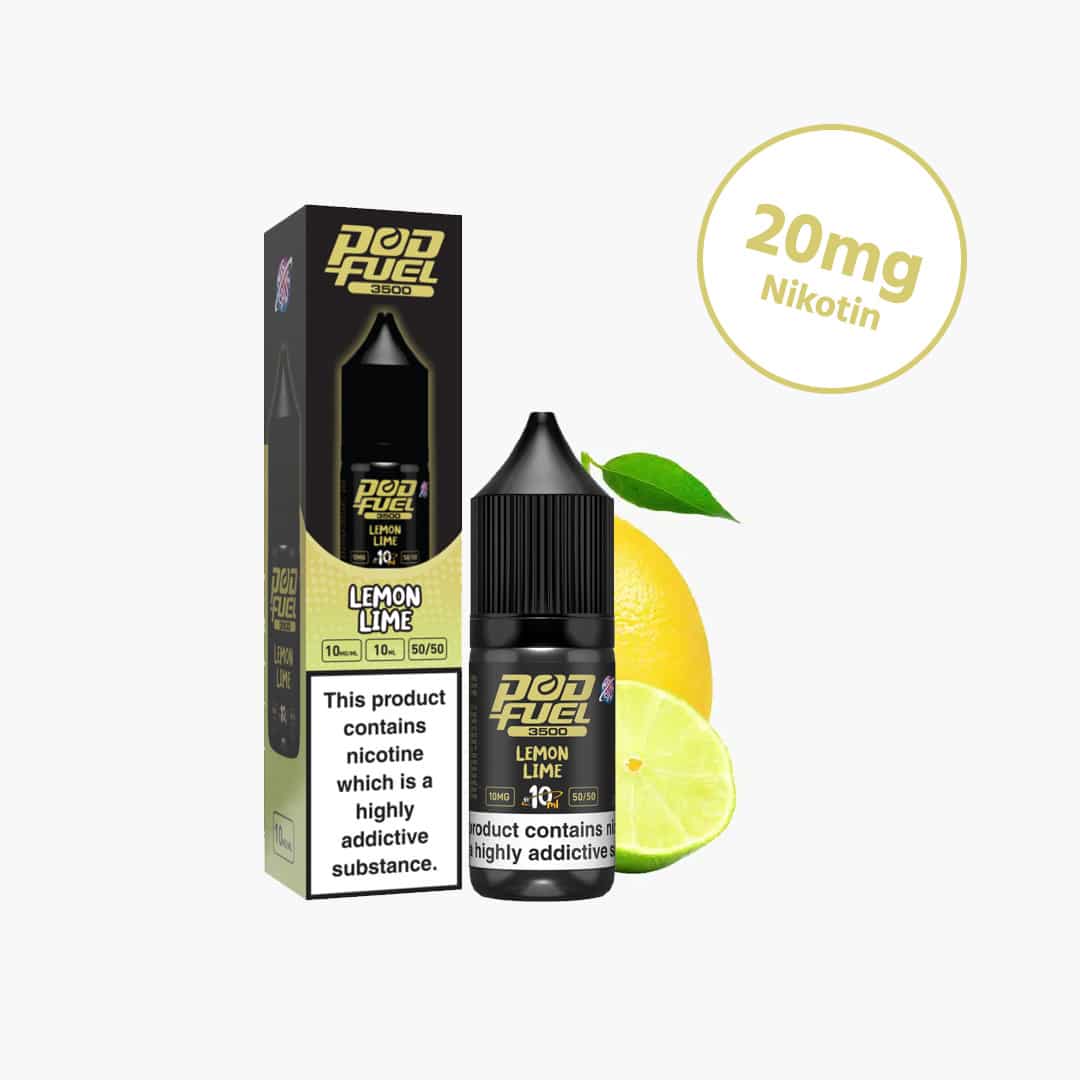 podfuel lemon lime nicotina sale liquido 20mg
